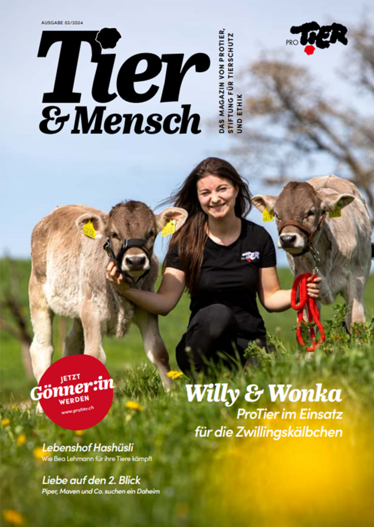 ProTier Magazin «Tier & Mensch» 02/24