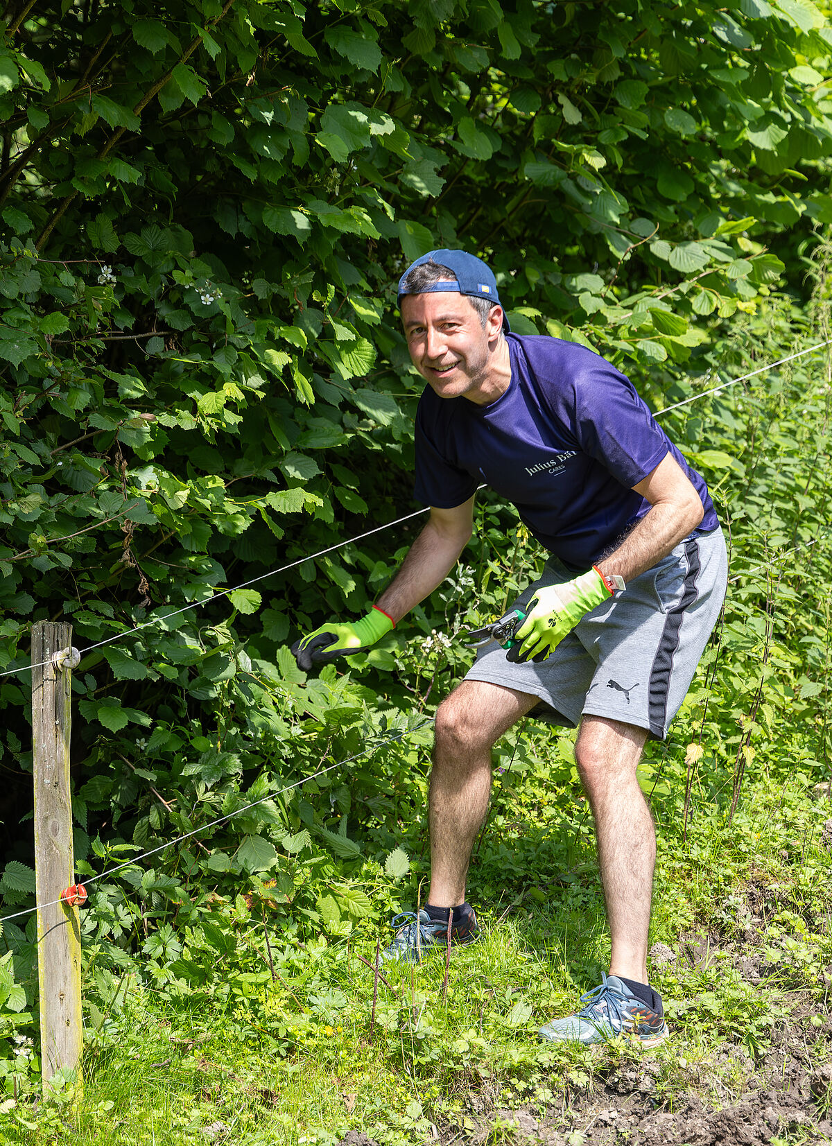 ProTier Corporate Volunteering / Julius Bär auf Lebenshof Frei sein