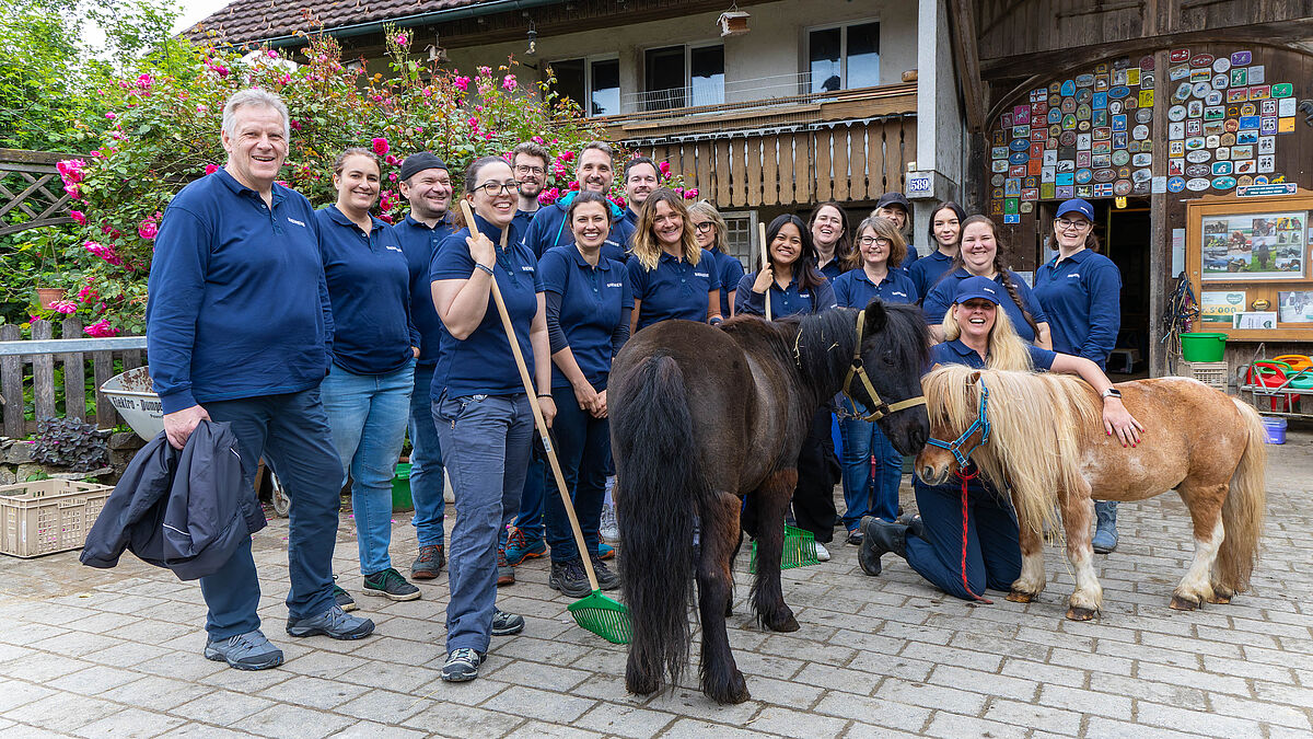 Corporate Volunteering: Siemens auf Lebenshof Wendy Welt