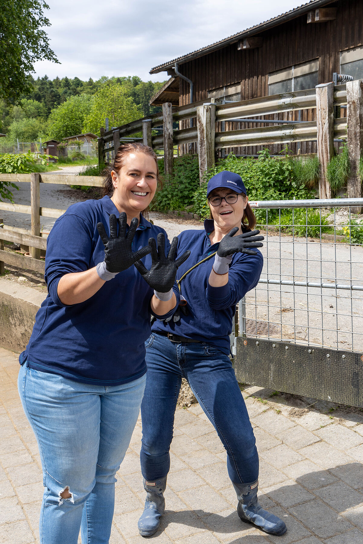 Corporate Volunteering: Siemens auf Lebenshof Wendy Welt