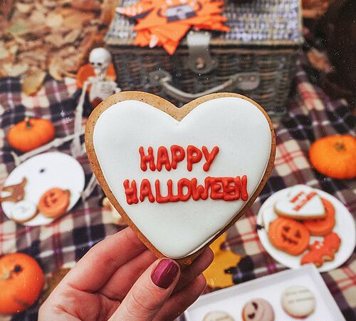 Drei herbstliche vegane Halloween-Desserts